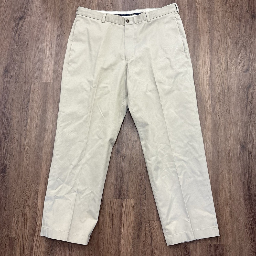 Brooks Brothers Advantage Chino Hudson Pants W38 L30 Beige